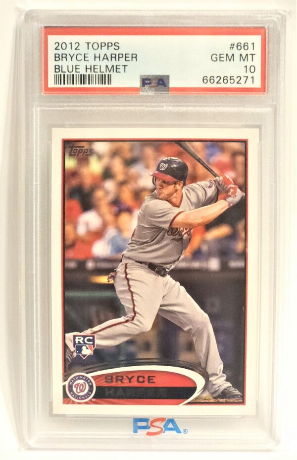 2012 Topps Bryce Harper Rookie Card #611 PSA 10